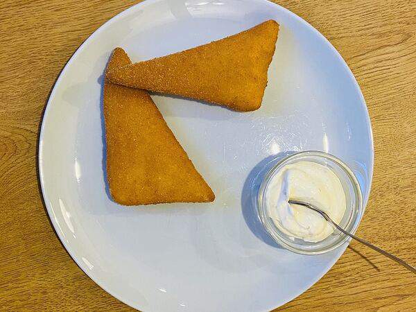 Изюм - Сыр жареный