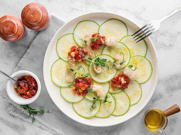 Eat fresh - Карпаччо из кабачков