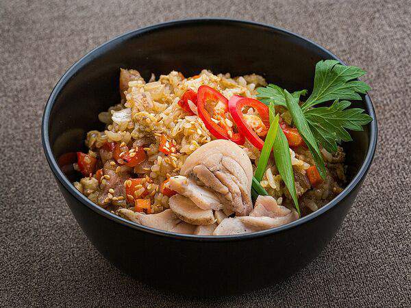 Халасё - Рис с курицей и овощами