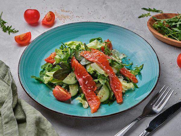 Кухня №1 - Микс салата с лососем