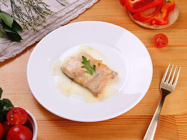 Вилка Ложка - Горбуша в сливочно-лимонном соусе