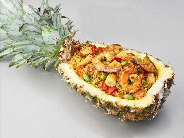 Mojo - Рис по-тайски Као Пад в ананасе с курицей