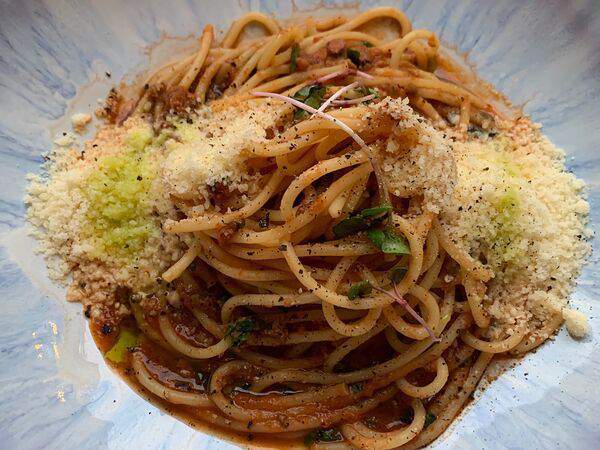 Negroni bar & enoteca - Спагетти Болоньезе с мясным соусом