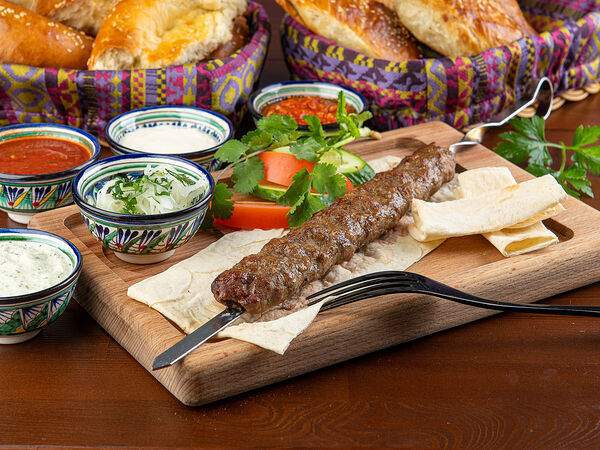 Plove - Люля-кебаб из телятины в тандыре