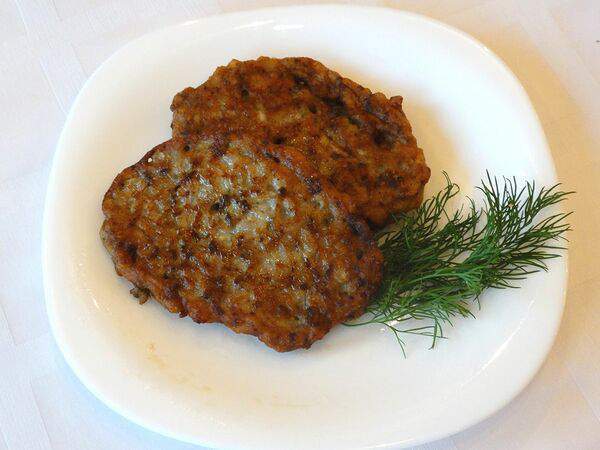 Московский - Котлеты из cвинoй печени