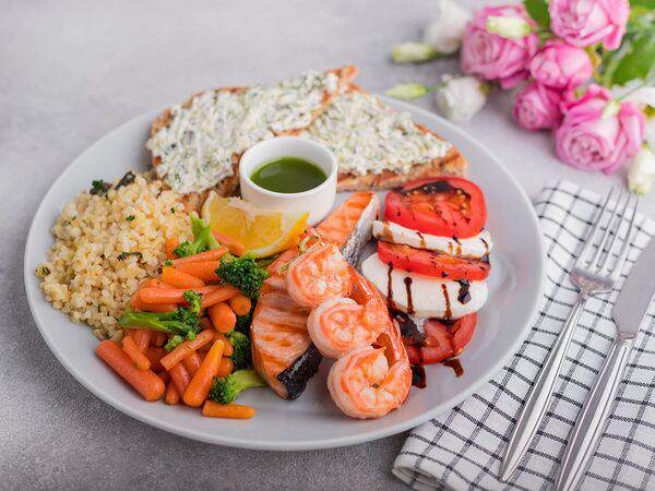 Apollo café - Ужин с морепродуктами