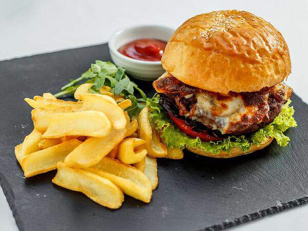 Счастье - Большой бургер на хоспере