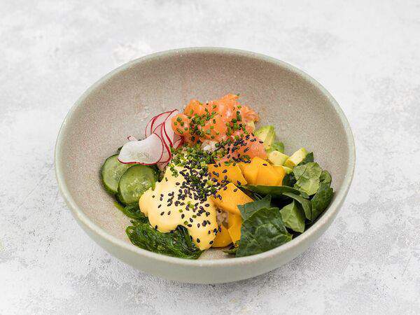 Pl bar - Поке с лососем