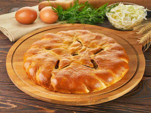 Дон батон - Пирог с капустой и зеленью