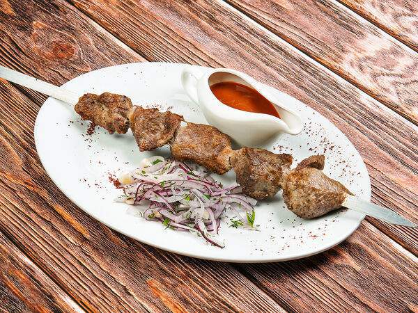 Кафе на Моисеенко - Шашлык из баранины