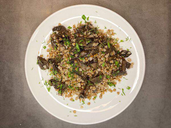 Мост - Греча с грибами