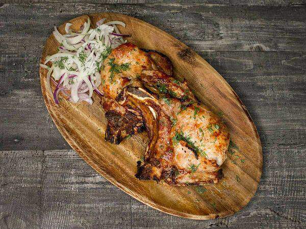 Кафемаффе - Шашлык из свиных краев