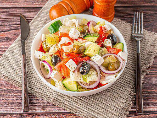 Мировая кухня - Салат Греческий