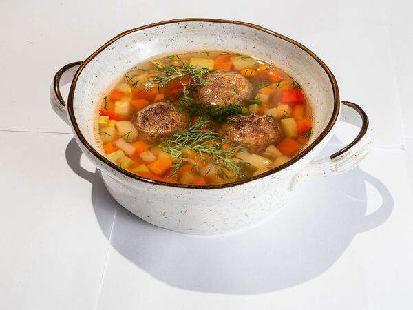 Я люблю тебя - Овощной суп с Hi-фрикадельками