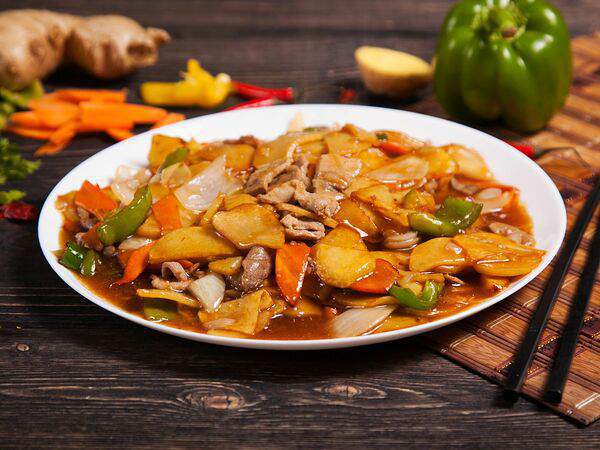 Кунгфу Панда - Свинина тушенная с картофелем