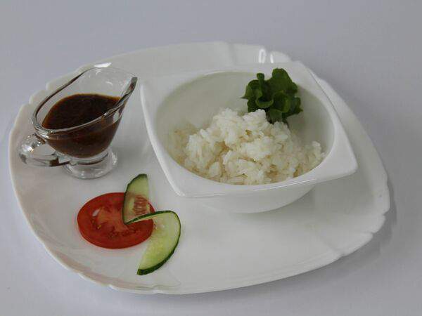 Cactus - Рис отварной с соусом Сальса