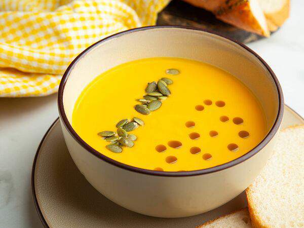 Вкусняхи - Суп пюре из тыквы