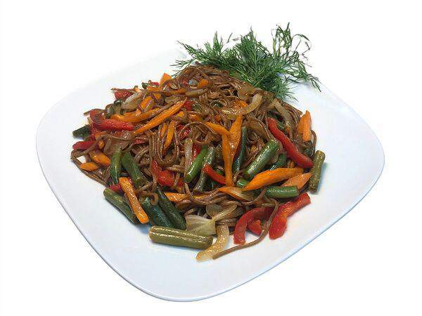 Кулинария Хорошая - Гречневая лапша с овощами