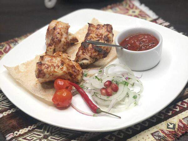 Кавказская пленница - Шашлык из куриного филе