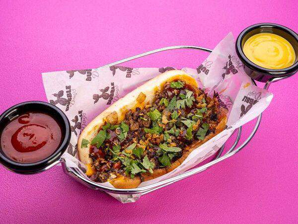 Bubble Dogs - Cheese Steak с мясным фаршем