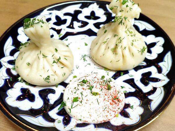 Samsa plov project - Хинкали из баранины