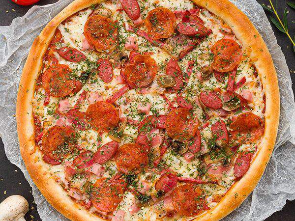 Рыба закусывала - Пицца Мясная