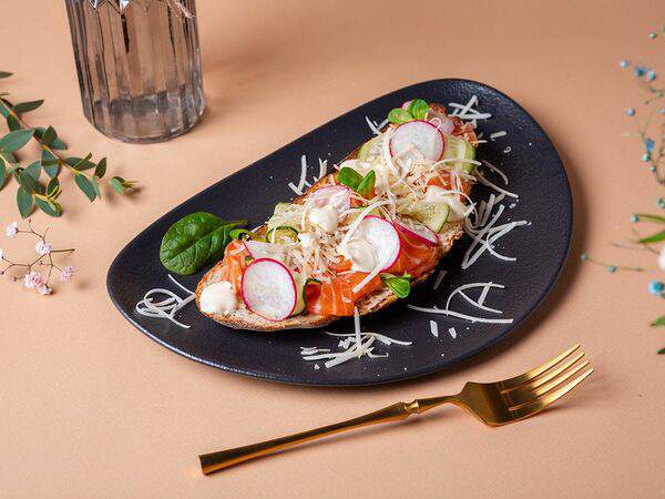 Territory Piatto - Брускетта с лососем