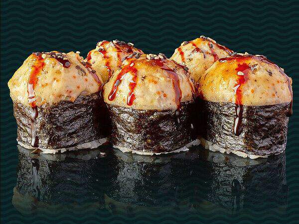 Воккер - Ролл запеченный с креветкой