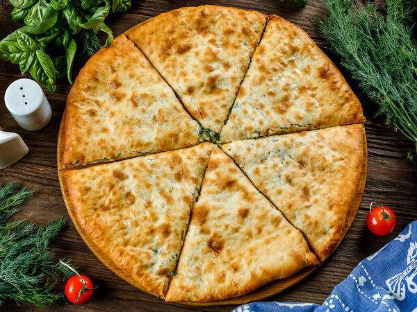 Хинкали & Хачапури - Хачапури со шпинатом и сыром