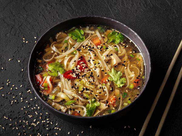 Паста-Паста - Острый мясной суп