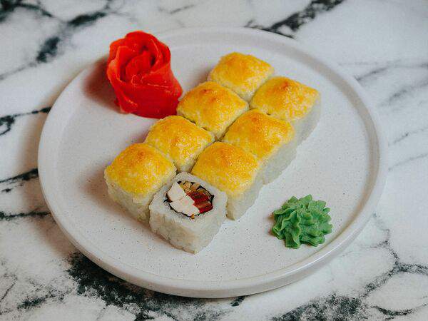 Роллы на районе - Теплый ролл Цезарь