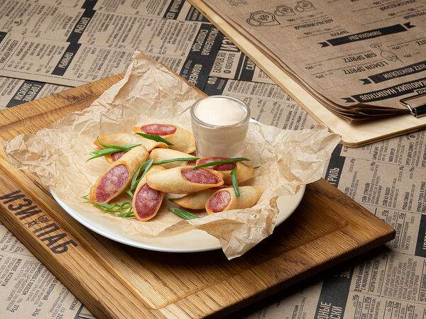 Изи Паб - Мини колбаски в тесте харумаки