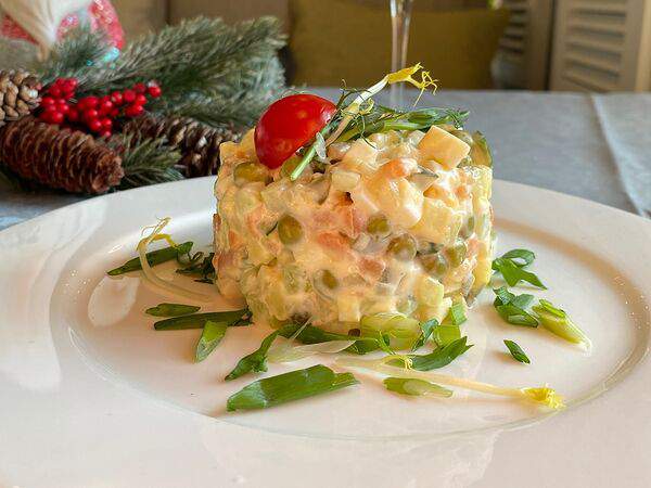 Мада - Оливье с семгой