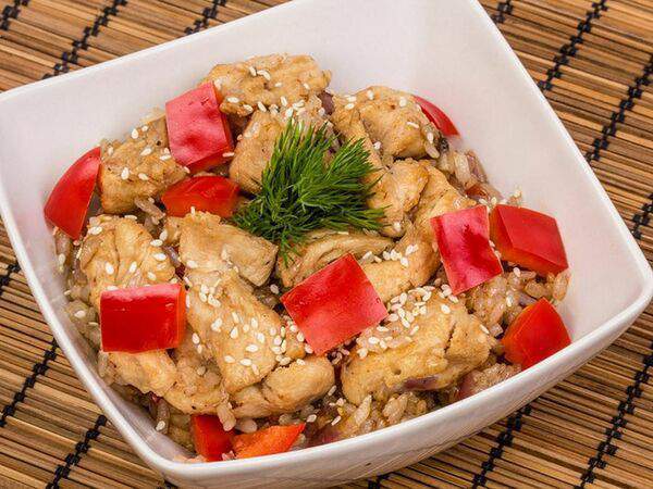 Папа Джованни - Рис с курицей