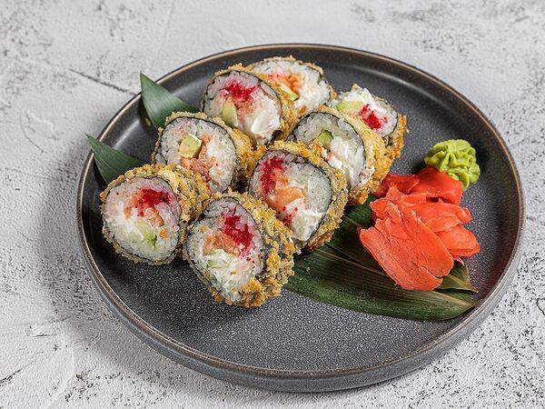 Yoshi Sushi & Mulino Pizza - Тунец темпура спайс ролл
