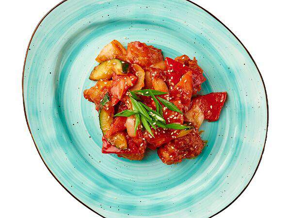 Диван сарай - Цыплёнок в кисло-сладком соусе