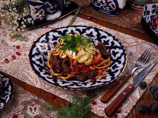 Чайхона lounge - Лагман жареный