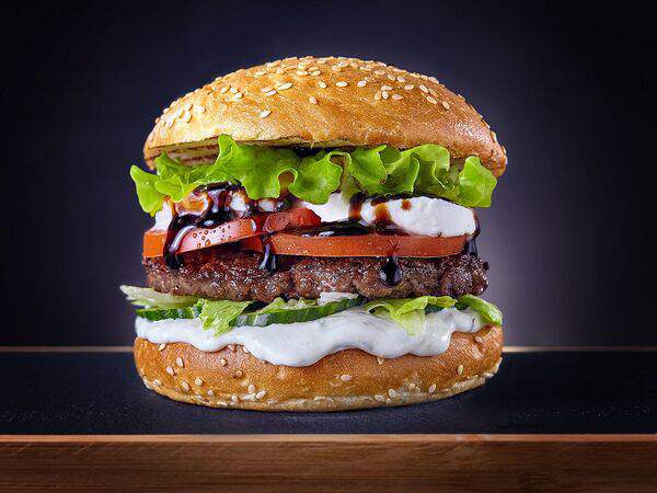 Джамбо - Бургер Моцарелла