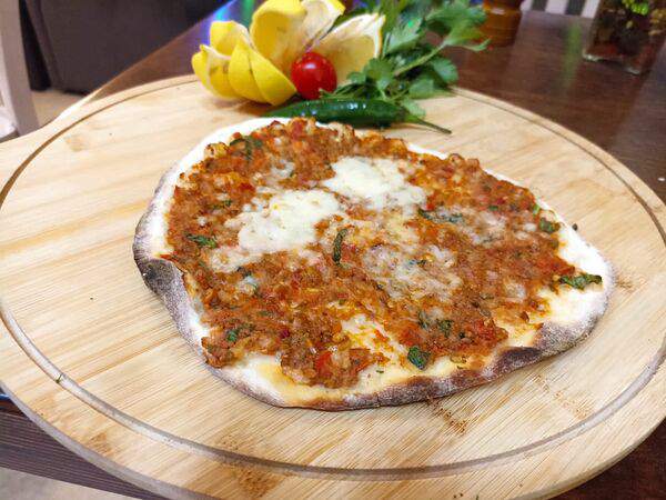 Мясо на углях - Говядина с сыром