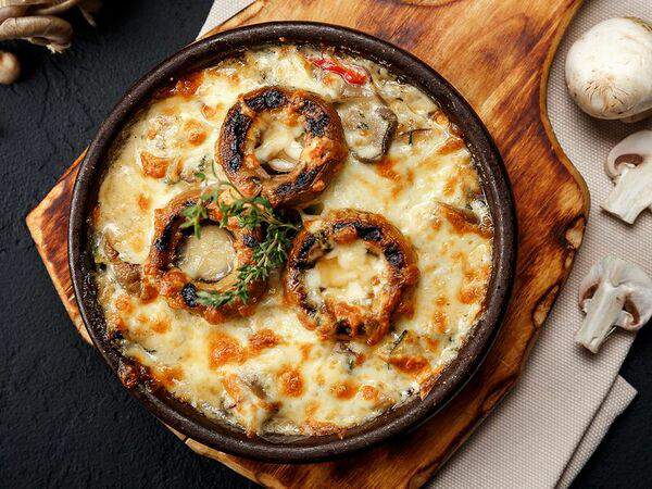 Паста-Паста - Грибной сбор, запеченный под сыром моцарелла