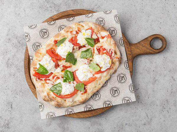 Osteria Mario - Пинса с томатами и бурратой