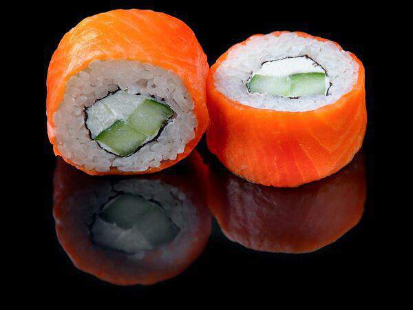 А1 Еда - Ролл Филадельфия Люкс с огурцом