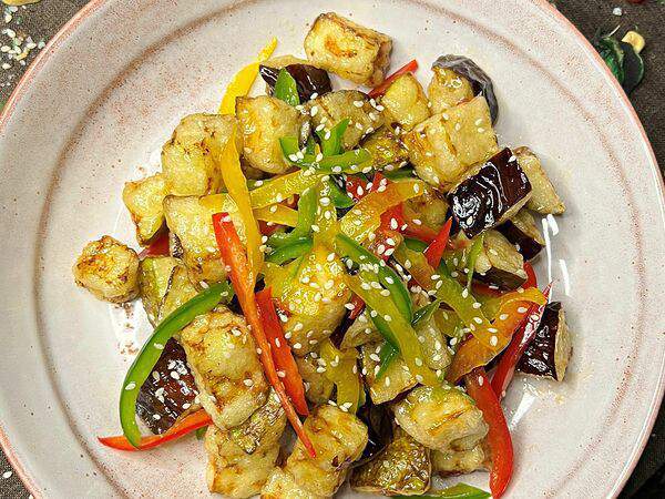 Vo Dvore - Овощной микс в кисло-сладком соусе