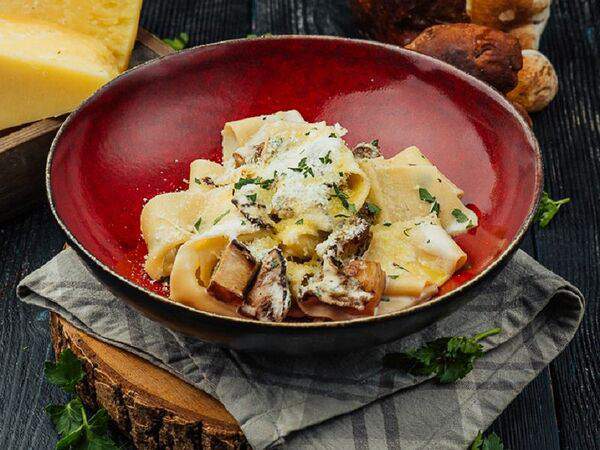 Маймун - Паста с белыми грибами