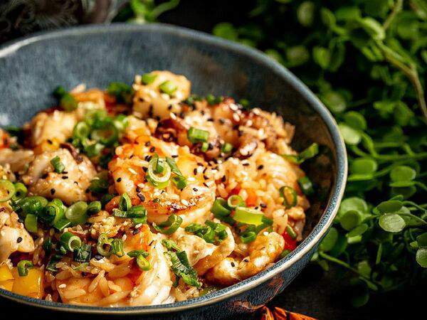 Иван Ван - Рис с морепродуктами