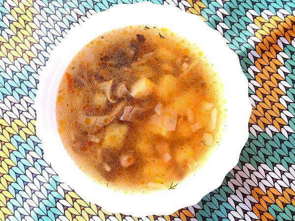 Столовая Старт - Суп грибной