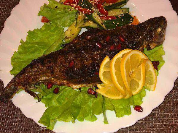 Шампуроff - Форель радужная на мангале