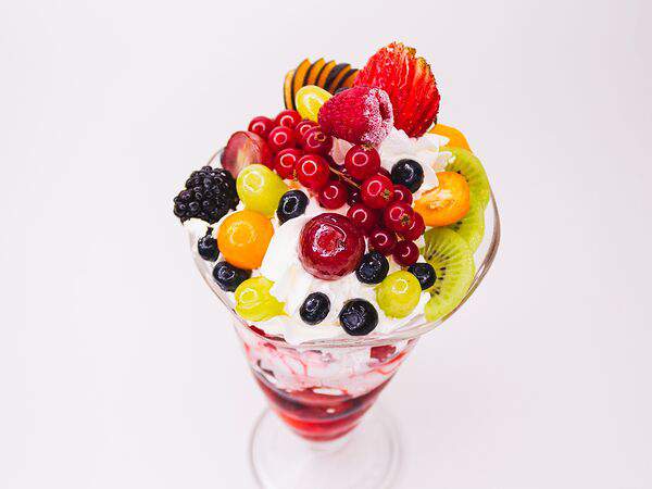 Бисквит - Ягодное парфе