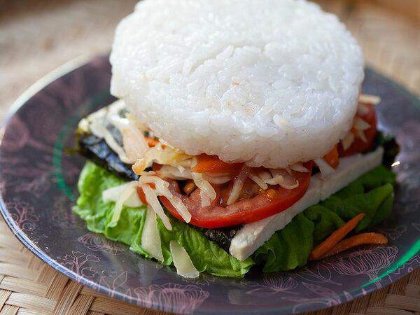 Go Vegan - Рисовый бургер