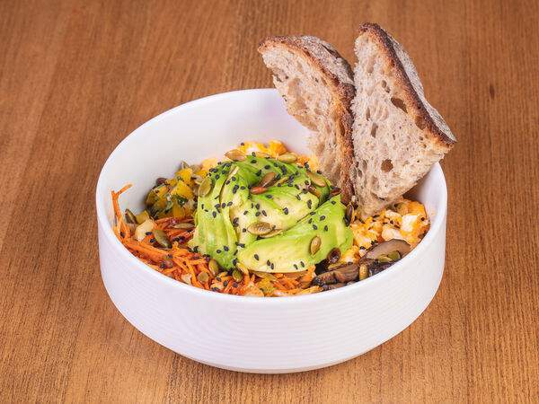 Avocado point - Оранжевый завтрак